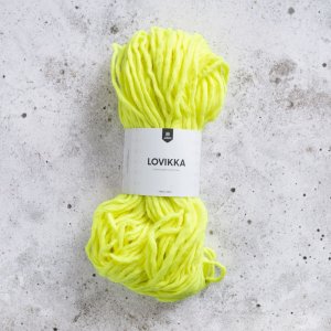 Lovikka-Garn 100g - Neongelb