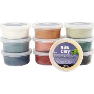 Silk Clay® - matte Farben - 10 x 40 g Silk Clay® - matte Farben - 10 x 40 g