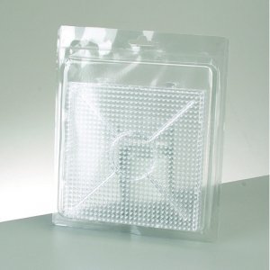 Photo Pearls® Perlenteller 15 x 15 cm - transparent 2 Stk. für 900 Edelsteine Photo Pearls® Perlenteller 15 x 15 cm - transparent 2 Stk. für 900 Edelsteine