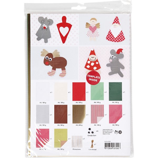 Clipverpackung - Weihnachtsfiguren Clipverpackung - Weihnachtsfiguren