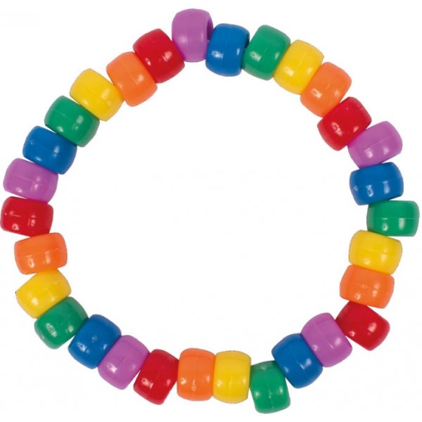 Kongoperlen Regenbogen ø 9 mm, 1000 Stk Kongoperlen Regenbogen ø 9 mm, 1000 Stk