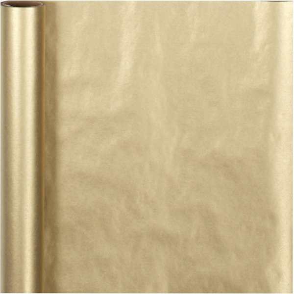Geschenkpapier - Gold - 5 m Geschenkpapier - Gold - 5 m