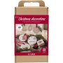 DIY-Set Weihnachtsdekorationen - selbsthrtender Ton