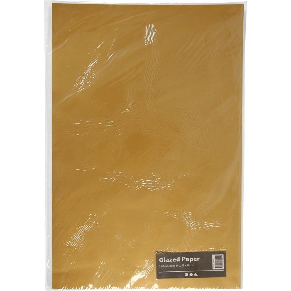 Glanzpapier - Gold - 25 Blatt Glanzpapier - Gold - 25 Blatt