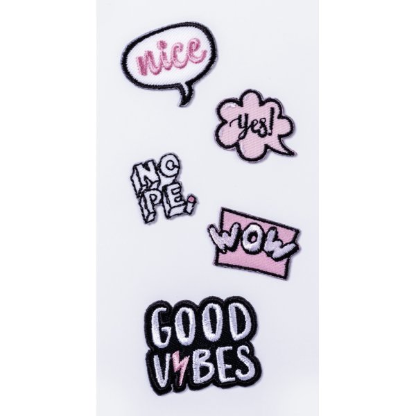 Textilaufkleber - Good Vibes