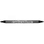 Colortime Doppelmarker - Standardfarben - 6 Stk