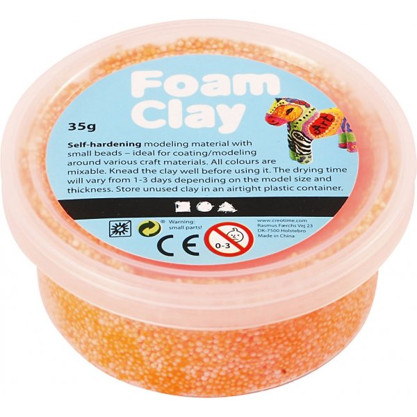 Foam Clay® - Neonorange - 35 g Foam Clay® - Neonorange - 35 g