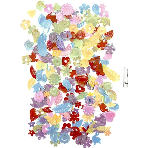 Pailletten - Perlmuttfarben - 400 g Pailletten - Perlmuttfarben - 400 g