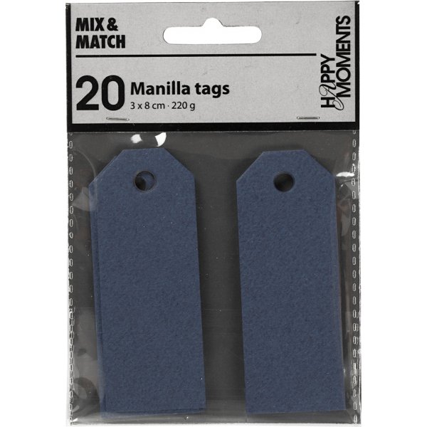 Manila-Marker - blau - 20 Stk Manila-Marker - blau - 20 Stk