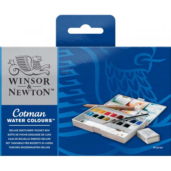 Aquarellfarbe W&N Cotman - Taschenset 16 Farben Aquarellfarbe W&N Cotman - Taschenset 16 Farben