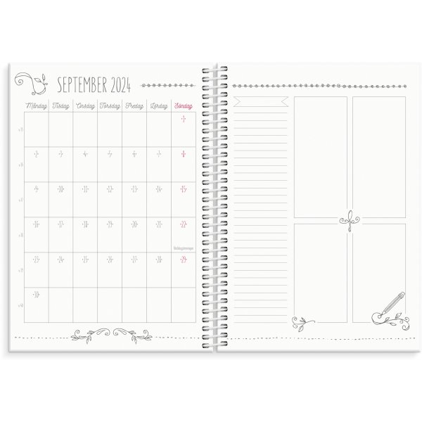 Kalender 24/25 - Doodle Kalender 24/25 - Doodle