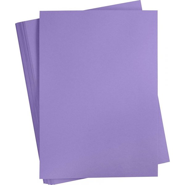 Farbiger Karton - Lila - A2 - 180 g - 100 Blatt