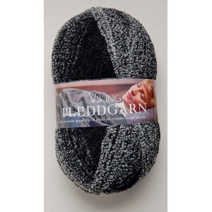 Wikingergarn Karogarn 350g - Schwarz/Grau (712) Wikingergarn Karogarn 350g - Schwarz/Grau (712)