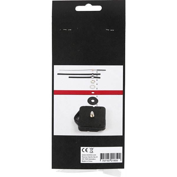 Uhrwerk - 10 mm - schwarz Uhrwerk - 10 mm - schwarz