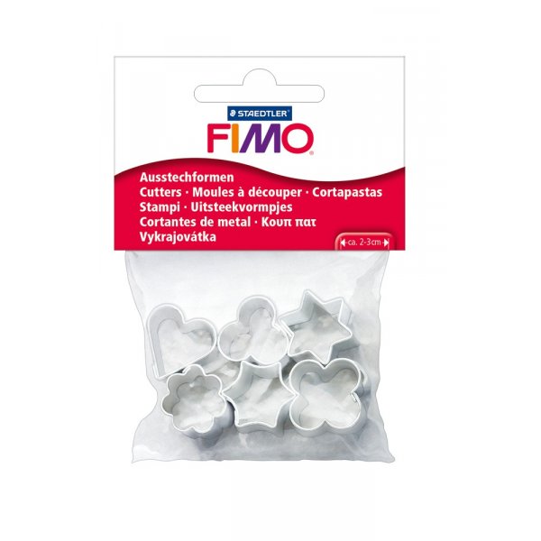 Tonformen Metall 2cm - 6er-Pack