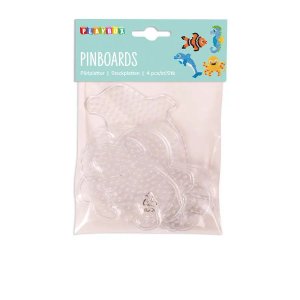Perlenteller Meerestiere 4er-Pack - Transparente Formen Perlenteller Meerestiere 4er-Pack - Transparente Formen