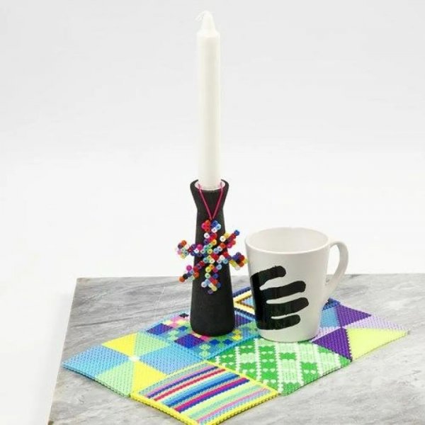 Perlenfliesen - Klar - Quadratisch - 14,5x14,5 cm - 10 Stk Perlenfliesen - Klar - Quadratisch - 14,5x14,5 cm - 10 Stk