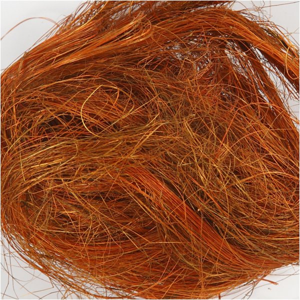 Sisal - Rostrot - 8 g Sisal - Rostrot - 8 g