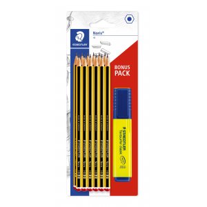 Noris Studentenpaket mit Bleistiften und Textmarker Noris Studentenpaket mit Bleistiften und Textmarker