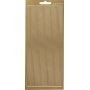 Aufkleber - Gold - Rnder - 10 x 23 cm