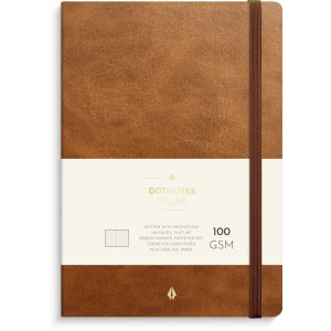 Dotnotes Deluxe A5 braun gepunktet Dotnotes Deluxe A5 braun gepunktet