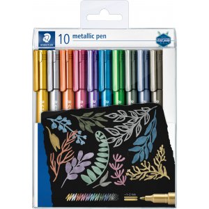 Staedtler Metallic-Buntstifte, 10er-Packung Staedtler Metallic-Buntstifte, 10er-Packung