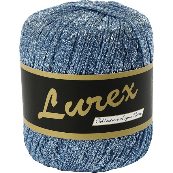 Lurexgarn - Hellblau - 25 g Lurexgarn - Hellblau - 25 g