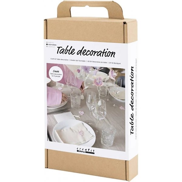 DIY Kit Tischdekoration, Pastellfarben DIY Kit Tischdekoration, Pastellfarben