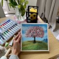 Kundenbild Leinwand 10er-Pack 20x20 cm