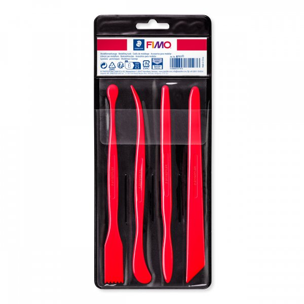 Fimo Modelliermasse-Messer-Set - 4er-Pack