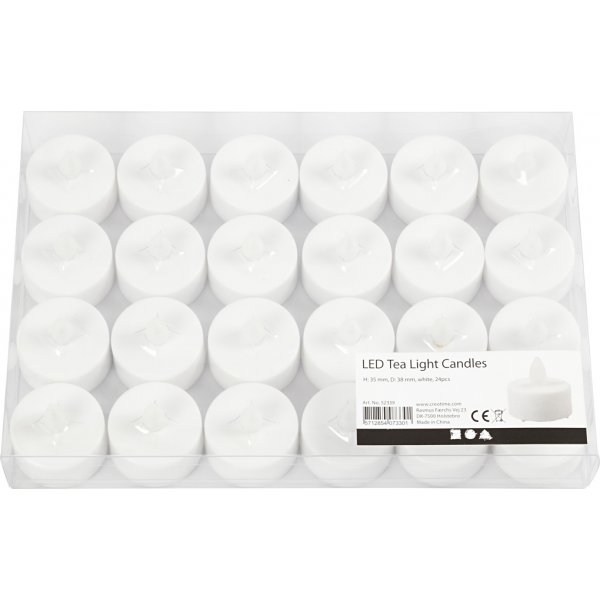 LED-Wärmelicht - weiß - 24 Stk LED-Wärmelicht - weiß - 24 Stk