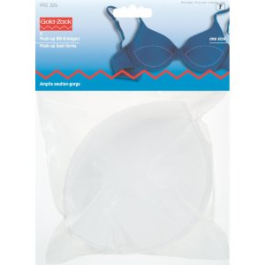 Push-up-BH-Formen, Einheitsgröße, weiß, Material 100 % PA 2 Stk Push-up-BH-Formen, Einheitsgröße, weiß, Material 100 % PA 2 Stk