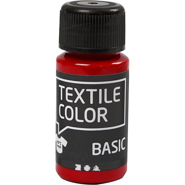 Textilfarbe Textilfarbe - Rot - 50 ml Textilfarbe Textilfarbe - Rot - 50 ml
