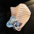 Kundenbild DROPS Baby Merino Uni Color Garn - 50 g - Puder (44)