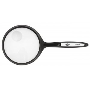 Lupe 6,35 cm - 2-fache und 4-fache Vergrößerung Lupe 6,35 cm - 2-fache und 4-fache Vergrößerung