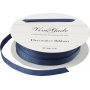 Ripsband - Blau - 15 m