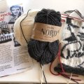 Kundenbild DROPS Nord Mix Garn - 50 g - Dunkelgrau (06)