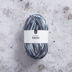 Bambus-Raggi 100 g - Rockyblue-Druck Bambus-Raggi 100 g - Rockyblue-Druck
