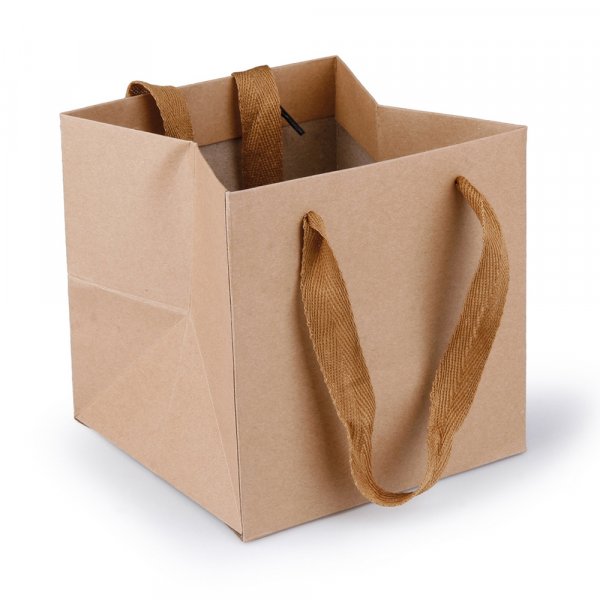Quadratische Papiertte - 15 cm