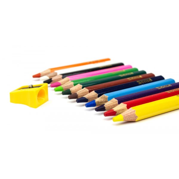 Buntstifte 1/2 Jumbo Sense - 12 Bleistifte Buntstifte 1/2 Jumbo Sense - 12 Bleistifte