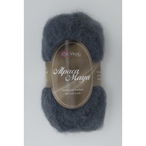 Wikingergarn Alpaka Maya 50g - Graublau (726) Wikingergarn Alpaka Maya 50g - Graublau (726)