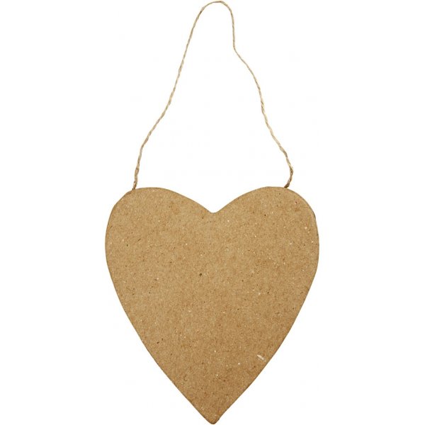 Herz aus Pappmaché Herz aus Pappmaché
