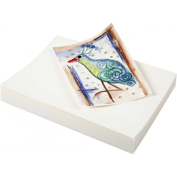 Aquarellpapier - weiß - A5 - 200 g - 100 Blatt Aquarellpapier - weiß - A5 - 200 g - 100 Blatt