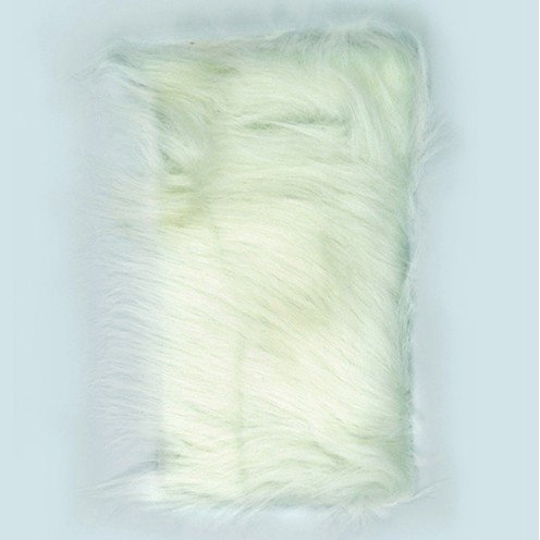 Felltextil 20 x 35 cm - wei