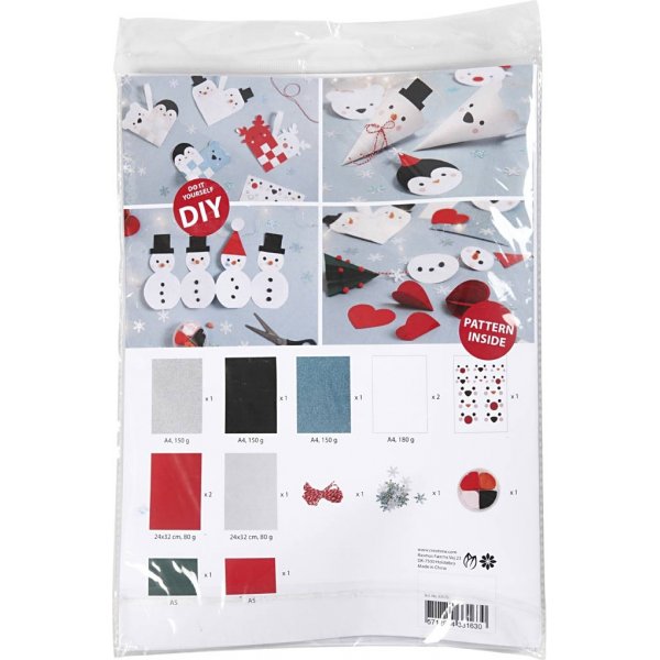 Das Bastelset - Basteln Sie Ihre eigene Weihnachtsdekoration Das Bastelset - Basteln Sie Ihre eigene Weihnachtsdekoration