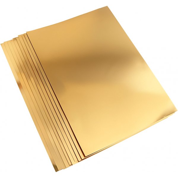Metallbox - Gold - A2 - 10 Blatt Metallbox - Gold - A2 - 10 Blatt