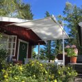 Kundenbild Markisenstoff und Dekostoff Toldo Perlweiß - 160 cm