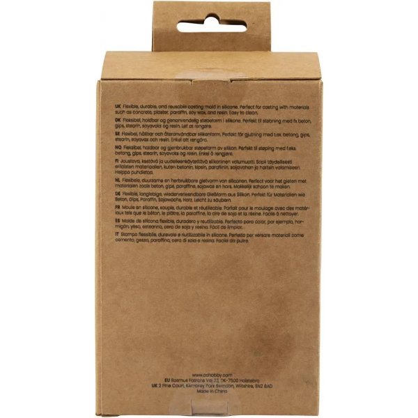 Silikonform - geriffelte Tropfenform Silikonform - geriffelte Tropfenform