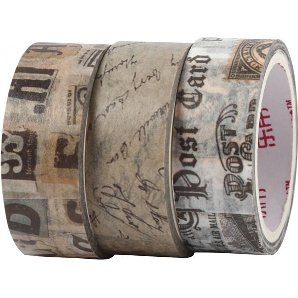 Washi Tape - Buchstabenmotiv Washi Tape - Buchstabenmotiv