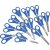 Schere blau - 130 mm - 12 Stk